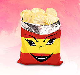 02 chips crispy snack food salt calorie hooray good health lifestyle